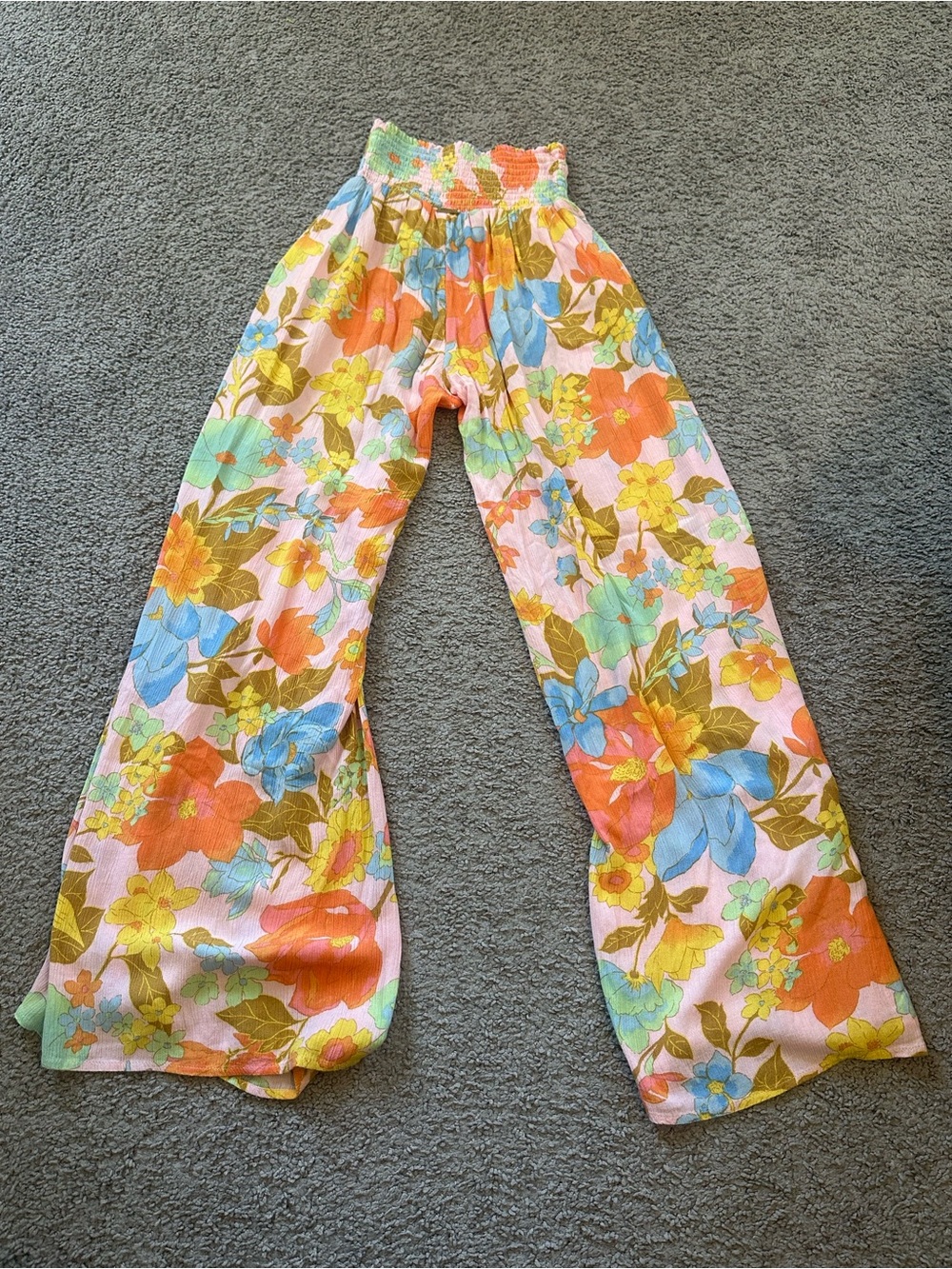 Billabong Wandering Soul 2 Wide Leg Pants Small - Picture 9 of 10